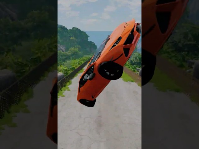 Cars VS Dangerous Hill - Beamng.Drive