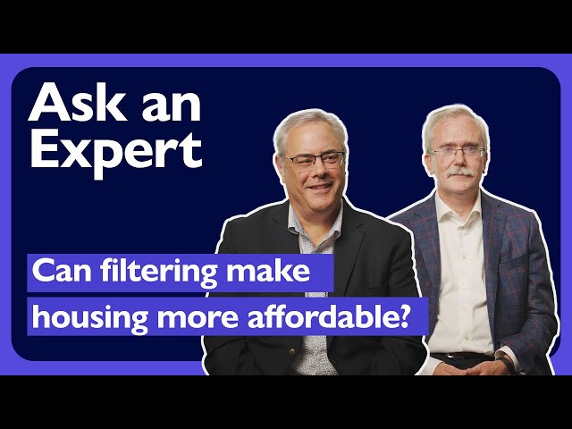 Can filtering provide more affordable housing in Canada? | CMHC Ask an Expert