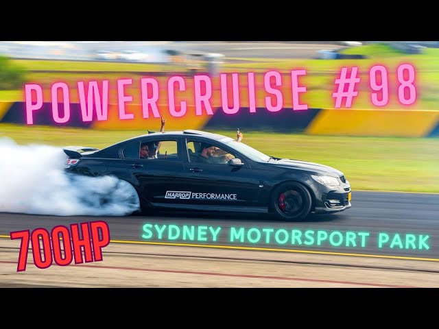 POWERCRUISE 98 WAS INSANE! BURNOUTS , DRIFTING! SYDNEY EASTERN CREEK 2025!!