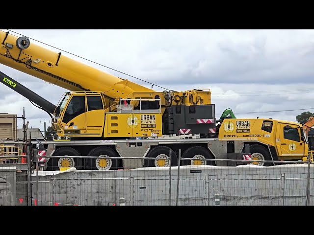 Crane At Work #crane #construction #cranes #cranework #cranetruck #craneoperator #cranespotting #car