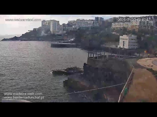 LIVE: Fortim/Jardim do Lido PTZ Cam by Frente MarFunchal | Madeira-Web