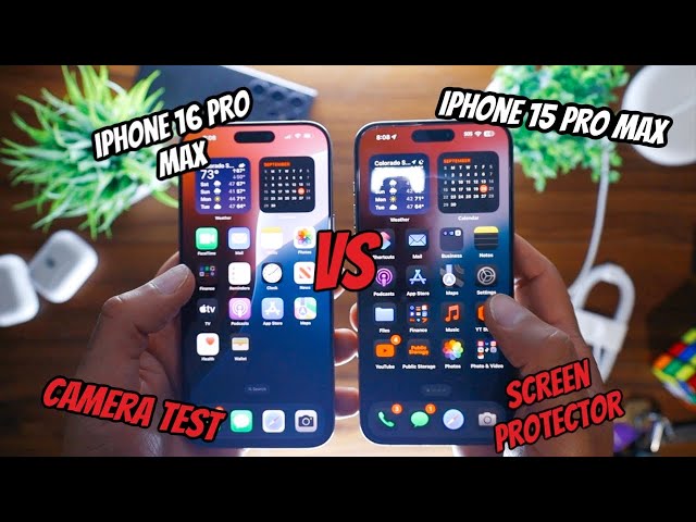 iPhone 16 Pro Max Vs iPhone 15 Pro Max Camera Test Unboxing and Screen protector