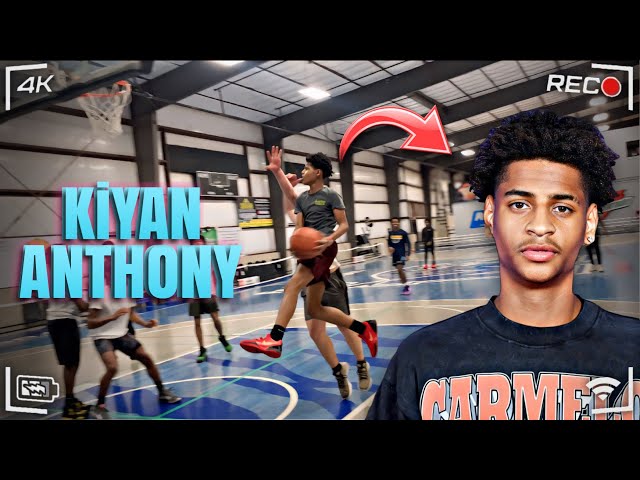 THATWAYKDW Hoop Session With KIYAN ANTHONY🏀‼️