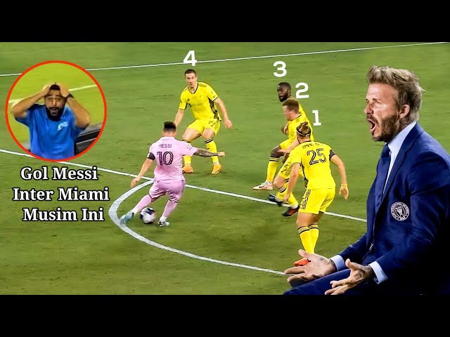 Gol Messi Inter Miami Musim Ini #leomessi #messi #messigoals #messigoal #intermiami #intermiamicf