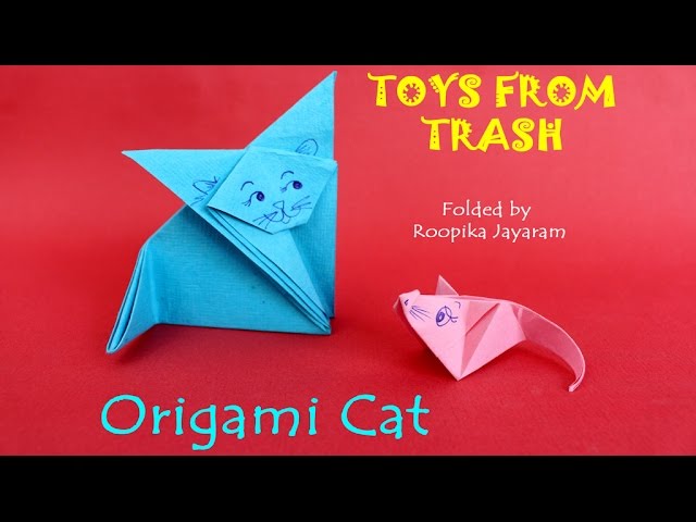 Origami Cat | English