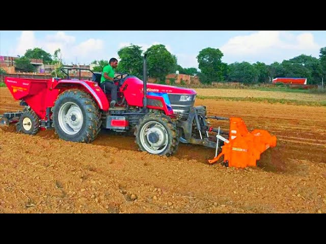 Mahindra Novo 755 Di Front PTO attachment | Front PTO Performance