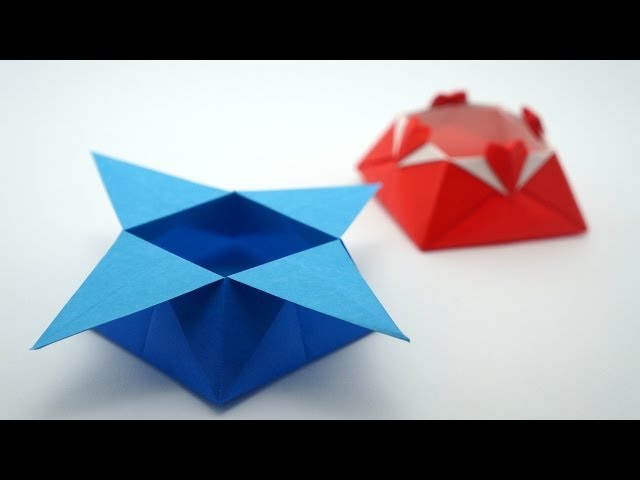 Origami Star Box (traditional model)