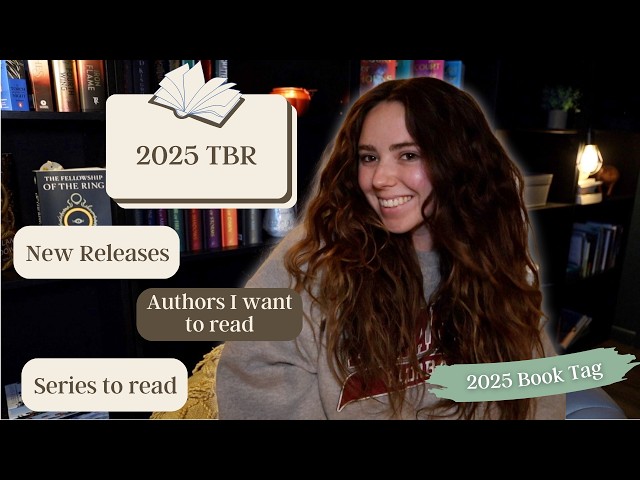 My 2025 TBR, New Releases, and Authors  📚🗡️💫