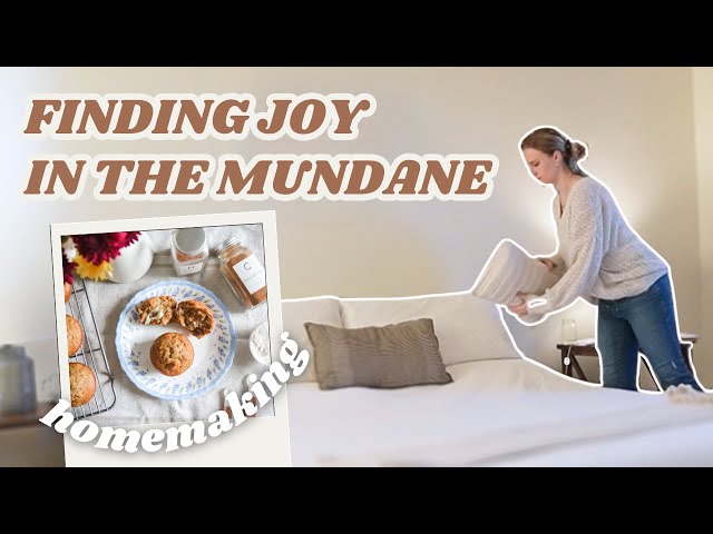 How to Find Beauty in the Mundane | What I've Learned (motherhood + homemaking) 🌷