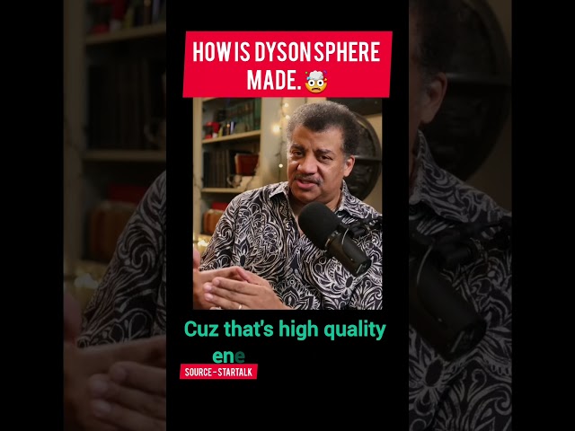 How to make a #dyson  #sphere  🤯| #alien  #shorts #scary #dyson Dyson #neildegrassetyson #startalks