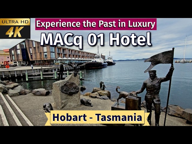 [4k] Hobart's Hidden Gem MACq 01 Hotel 2024 | MACq 01 Hobart Hotel | Best Hotels in Hobart Tasmania