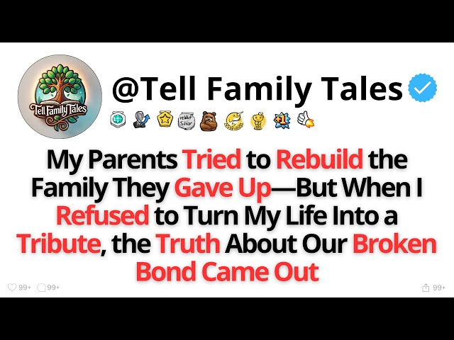 My Parents Tried to Rebuild the Family They Gave Up—But When I Refused to Turn My Life Into a...