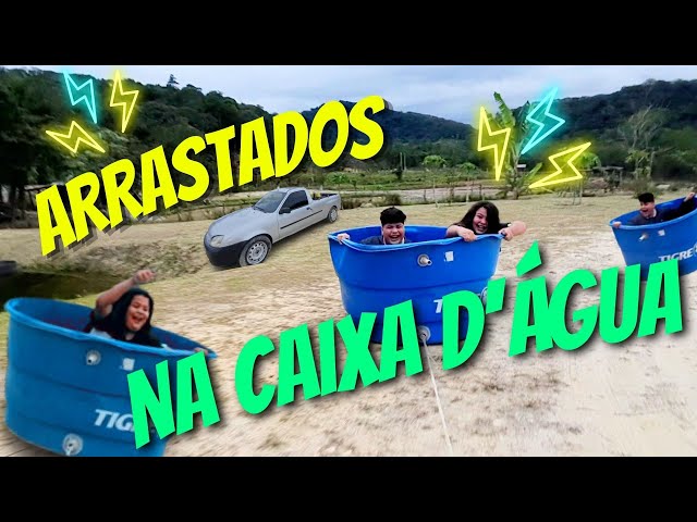 Fui arrastado na caixa d'agua por um carro ! | Irmãos Brava