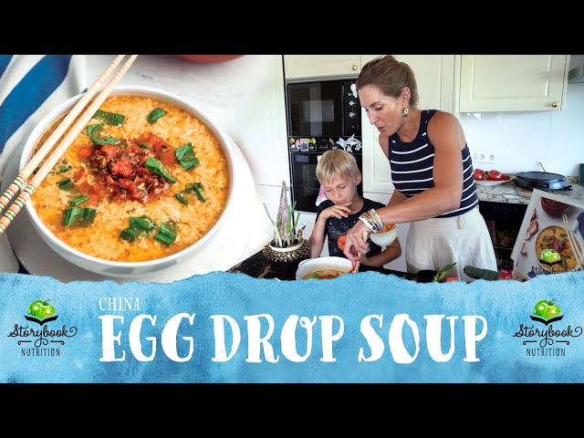 TASTE THE WORLD: CHINA! Egg Drop Soup Recipe