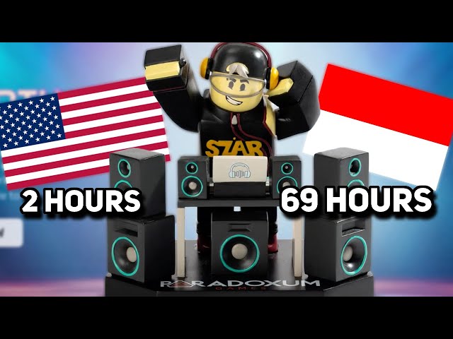 How Long Each Country Earns a DJ Booth Figurine In | Roblox TDS DJ Booth Figurine