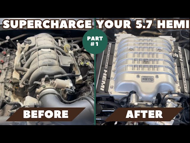 Hellcat Supercharger on a 5.7 HEMI With E85 - Part 1