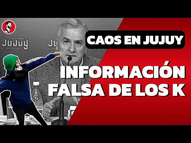 Conflicto en #Jujuy: ¡CUIDADO CON LA INFORMACIÓN FALSA!