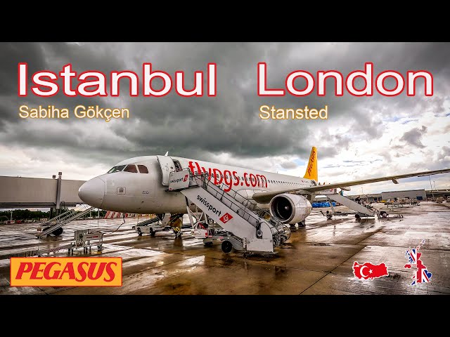 My first ever flight with Pegasus Airlines -  🇹🇷 Istanbul to 🇬🇧 London