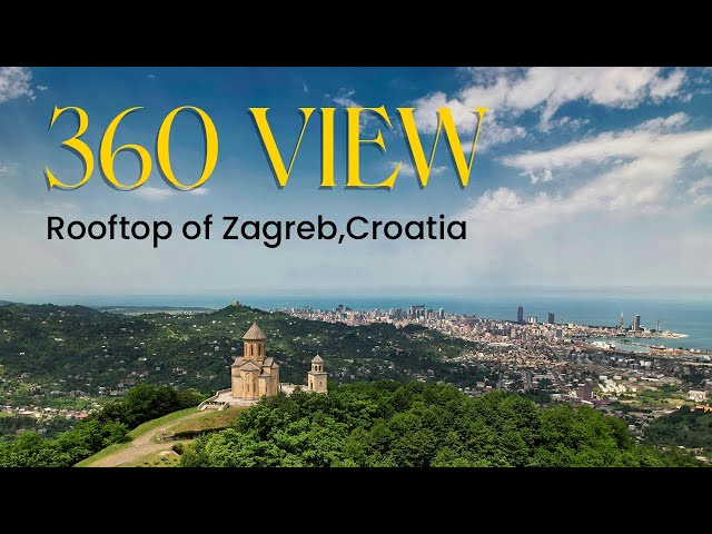 360° view from top of Croatia