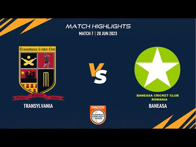 Match 7 - TRA vs BAN | Highlights | FanCode ECS Romania | 20 June 2023 | ECS23.481