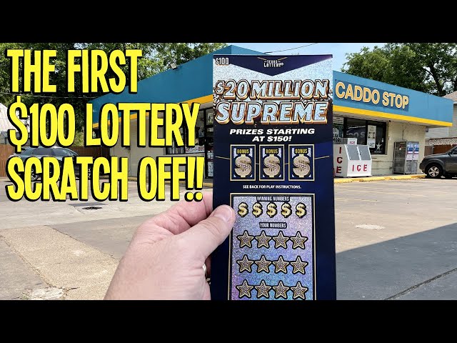 💰 PLAYING the FIRST EVER $100 Lottery Scratch Off Ticket 🔴 Fixin To Scratch