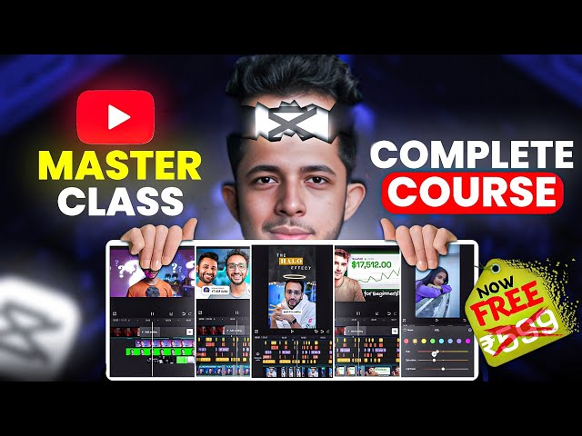 Best Video Editing App 2024 - Full CapCut Course for Free 🤩 in Hindi