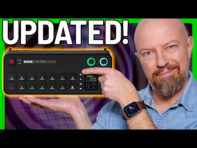 RØDECaster Video Firmware Update 1.1 (Feb 2025) — Everything New!