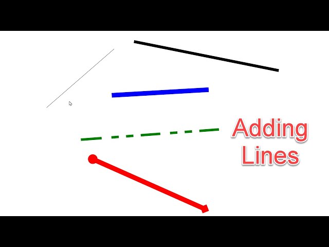 Adding Lines in the DEX PCB Designer