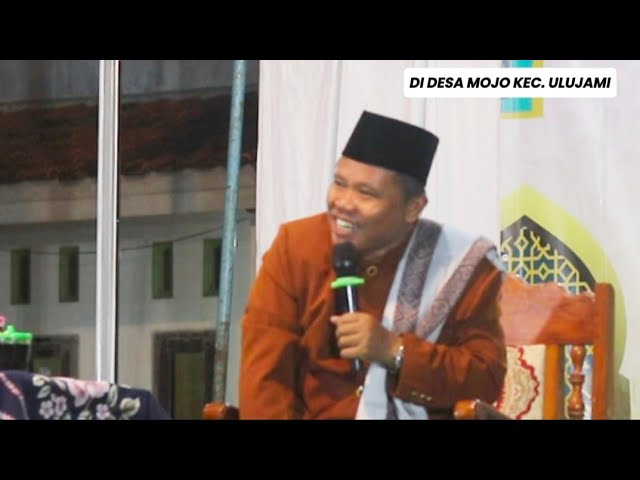 KH. MISBAHUDDIN DARI TEGAL DI MOJO KEC. ULUJAMI PEMALANG ACARA HAFLAH AKHIRISSANAH