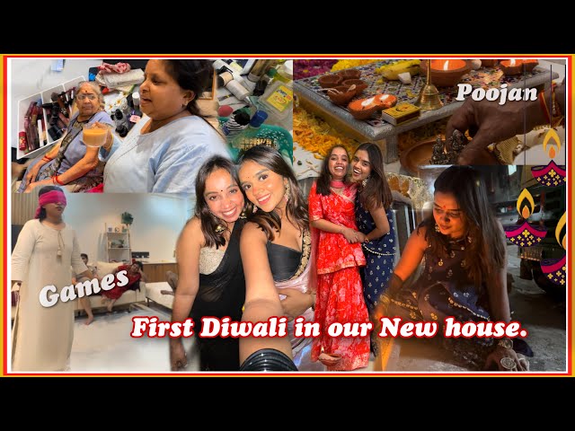 First Diwali in our New house 🪔| J vlog