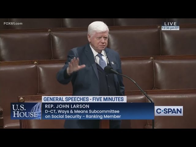 Congressman Larson says he had 'complex partial seizure' during House floor speech