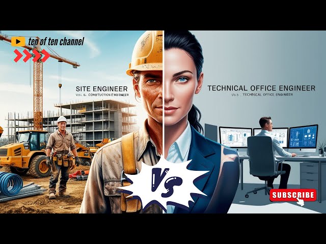 Site Engineer vs Technical Office Engineer: Who Does What?