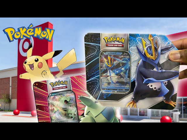 Tyranitar & Empoleon Tins! Which Sword & Shield Pokemon Card Packs are inside?