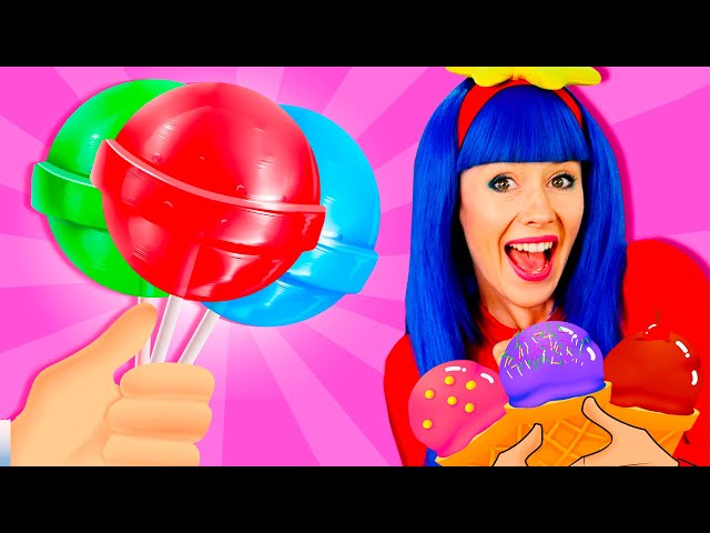 Lollipop and Ice Cream Song + More | Nursery Rhymes and Kids Songs | Dominoki