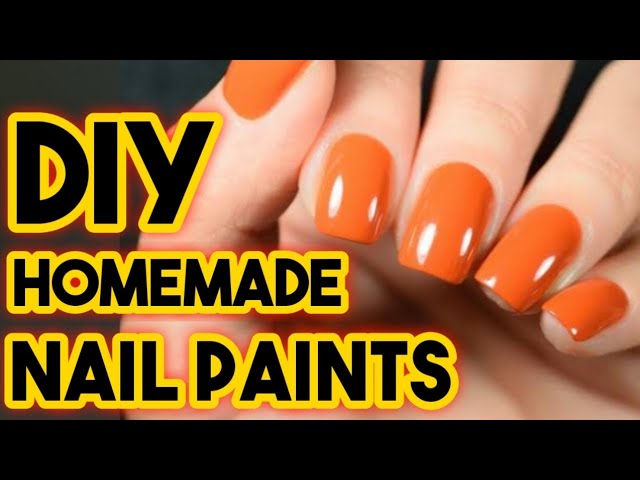 How to make nail polish at home/DIY NAIL PAINT/HOMEMADE NAIL POLISH