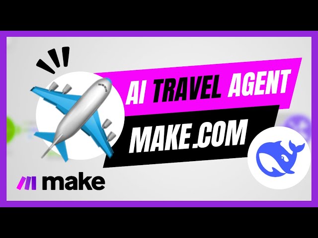 Automate Flights with this AI Travel Agent with Make.com and DeepSeek (No Code) ✈️