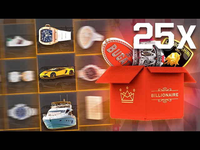 OPENING 25 BILLIONAIRE CASES! ($350,000+)