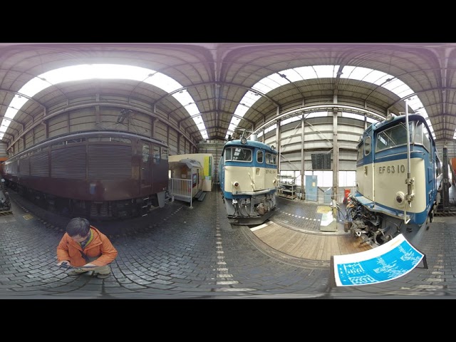 青春18きっぷ青春の旅 横川編⑰ 鉄道文化むら 360VR