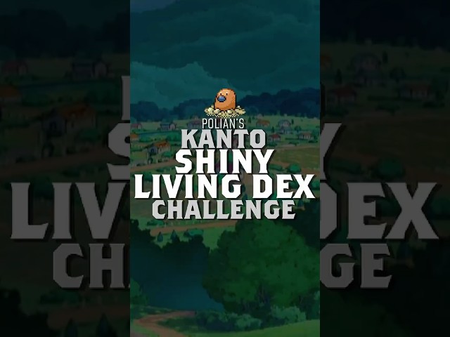 Kanto Shiny Living Dex Challenge - 25/150  #pokemon #shinypokemon  #gaming #shinydex