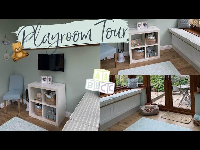 PLAYROOM TOUR | Light & Neutral Playroom Inspiration | Unisex Playroom Tour UK