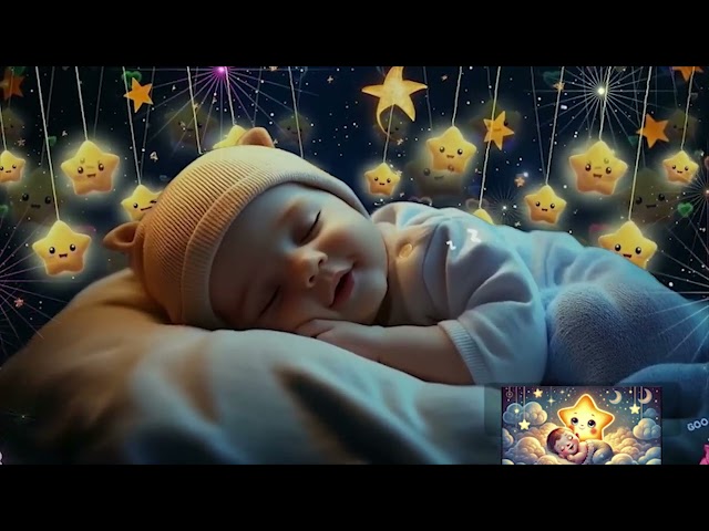 Instant Baby Sleep 🌜 Relaxing Mozart & Brahms Lullabies for Restful Nights.