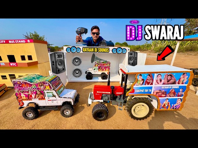 I Build RC Monster Swaraj 855 DJ Tractor - Chatpat toy TV