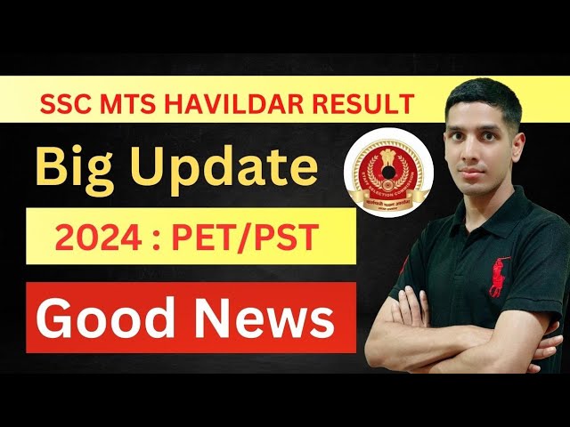 Ssc mts result out live // SSC MTS HAVALDAR RESULT OUT 2024 // SSC MTS SELECTION LIST