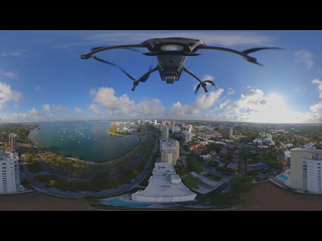 Insta360 One X | Mavic 2 Pro | 360 VR Sarasota Downtown Fly Over