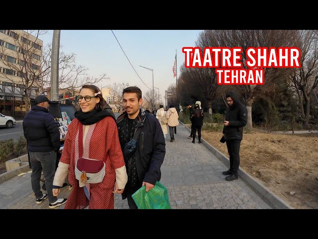 Tehran 2025 Walking Tour | Central Tehran & Taatre Shahr Area Walk