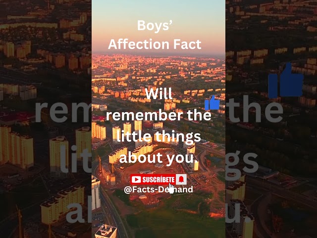 A guy who really cares....boys affection fact #feed #subscribe #shorts