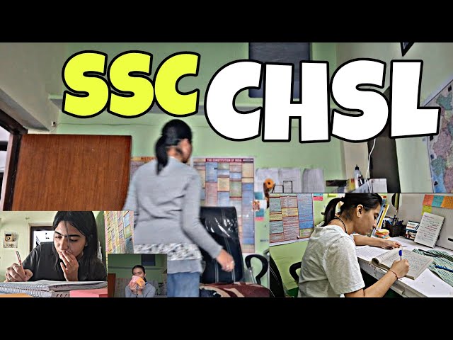 SSC CHSL aspirant  * Morning 4:00 AM To 10 PM* STUDY VLOG 🌟📚