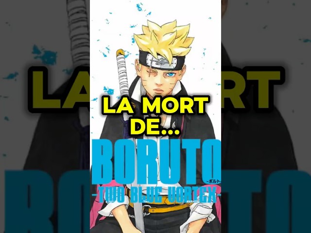 La mort de… #boruto #borutotwobluevortex #manga