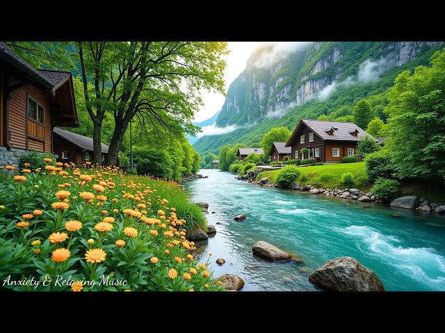 Goodbye Stress 🌿 Gentle Relaxing Music - Heal Your Heart and Blood Vessels, Soothe Your Mind