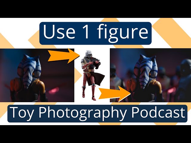 How To Create Epic Star Wars Toy Photography Scenes with One Droid! - Toy Photography podcast